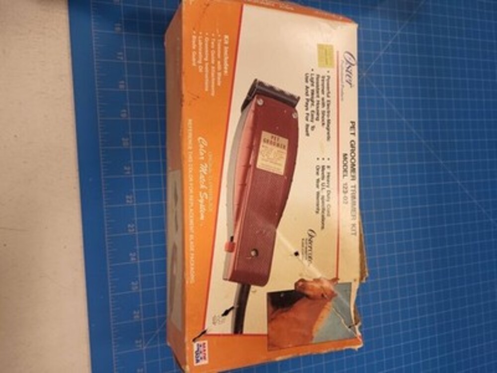 Oster Pet Groomer Trimmer Kit Model 123-02 Dog Cat Animal Hair Clippers USA Made